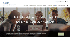 Desktop Screenshot of bildapersonalmaklarna.se